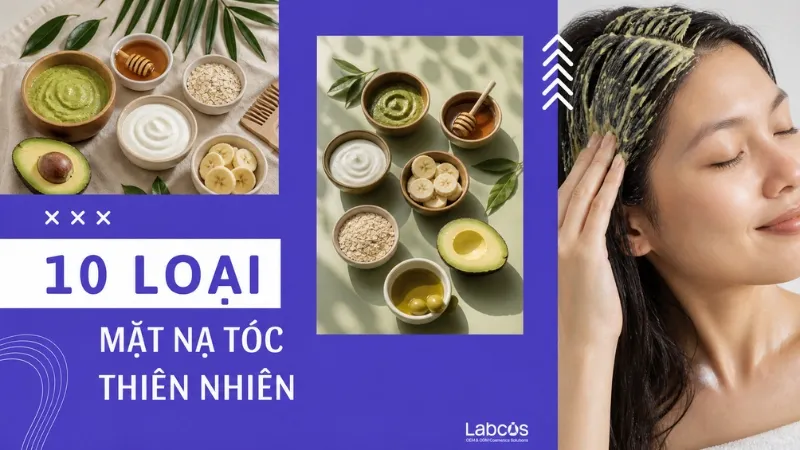 10 Loại Mặt Nạ Tóc Thiên Nhiên