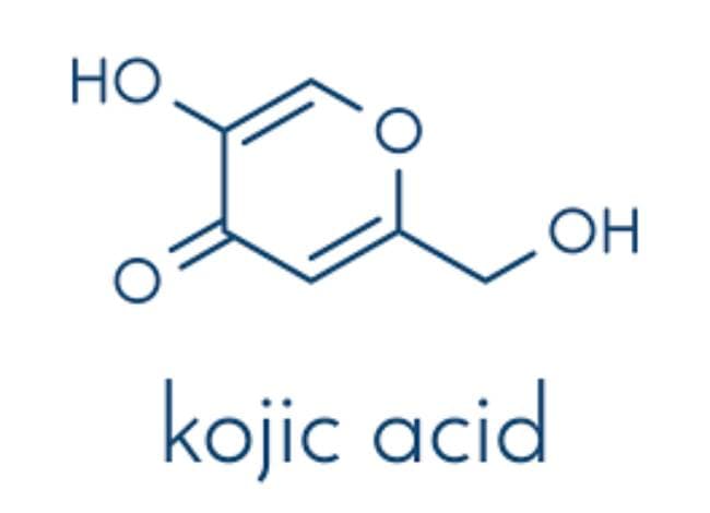 Acid kojic là hợp chất thân nước tự nhiên chiết xuất từ nấm Acetobacter, Aspergillus và Penicillum