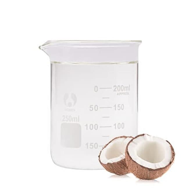 Dầu Dừa Tinh Luyện tại Labcos sản xuất 100% từ cơm dừa tươi nguyên chất, không sử dụng hóa chất để khử màu.
