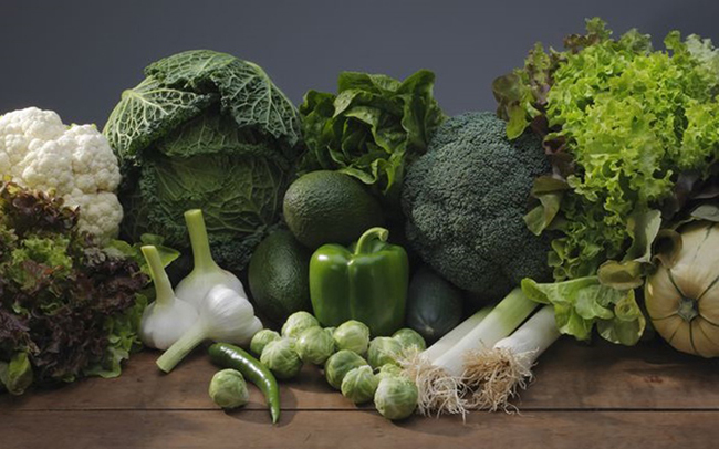 Vitamin E có trong các loại rau màu xanh đậm