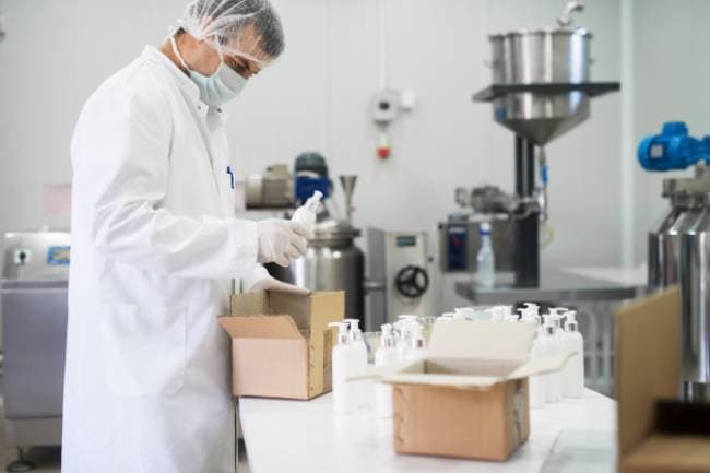 quy trình sản xuất mỹ phẩm tại labcos an toàn và khép kín
