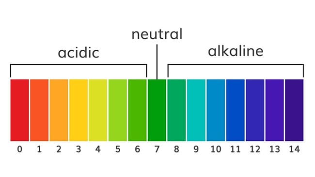 Độ pH là một thang đo được sử dụng để xác định tính axit hoặc tính bazơ của một dung dịch.