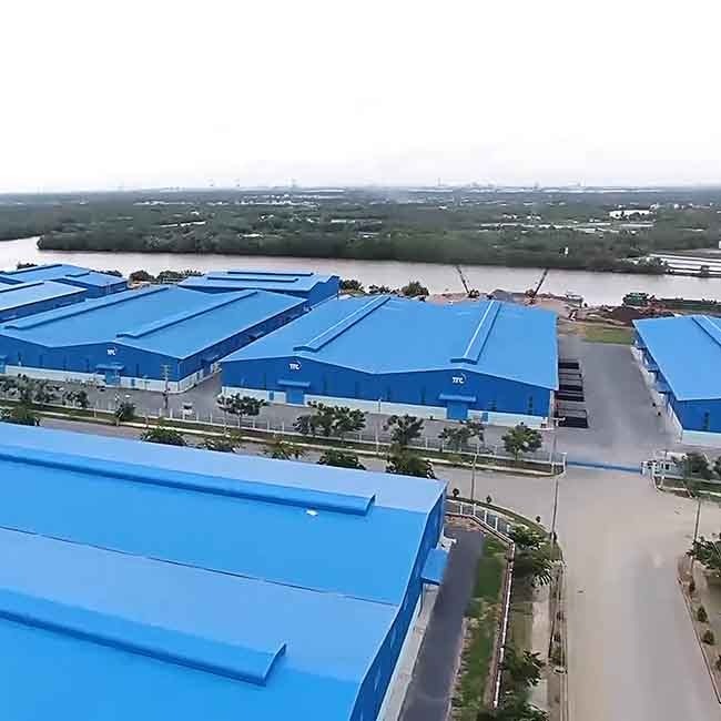 Labcos có hệ thống nhà máy phục vụ cho sản xuất mỹ phẩm quy mô lớn tại Quận Ô Môn.