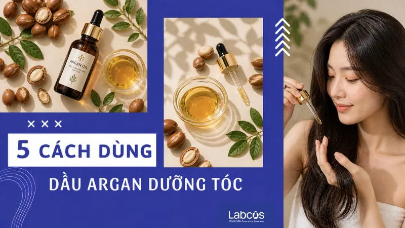 Cách Dùng Dầu Argan Dưỡng Tóc