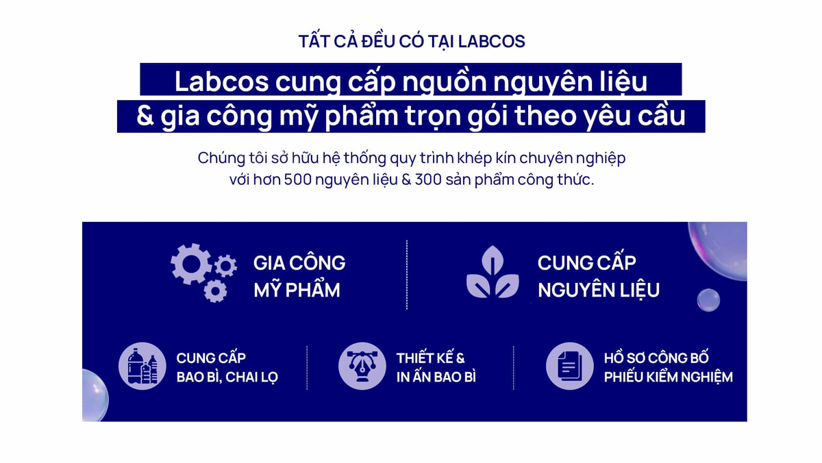 Dịch vụ trọn gói tại Labcos