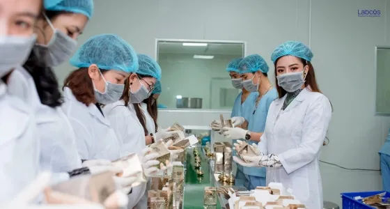Đội ngũ chuyên gia R&D gia công kem body tại Labcos