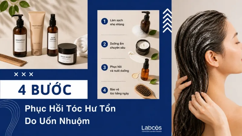 Phục Hồi Tóc Hư Tổn Do Uốn Nhuộm