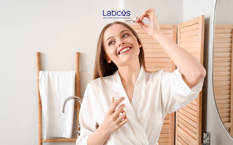 Serum giúp mái tóc trở nên bóng mượt