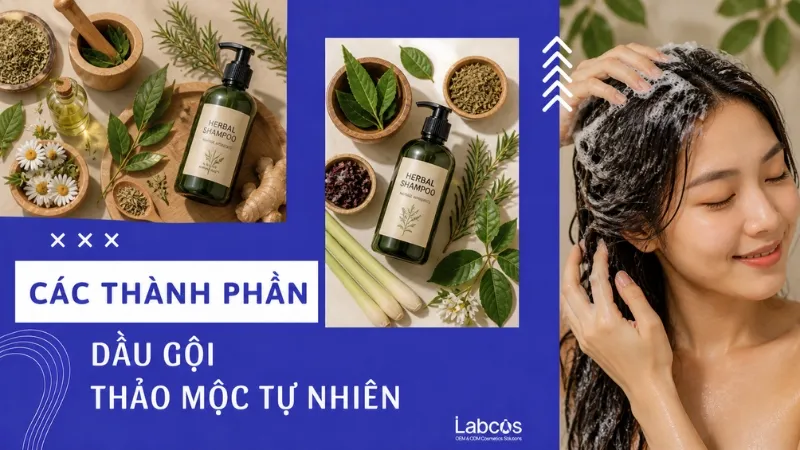 các thành phần dầu gội thảo mộc tự nhiên