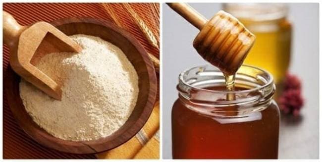 Cám gạo và mật ong chống các tác nhân gây lão hóa