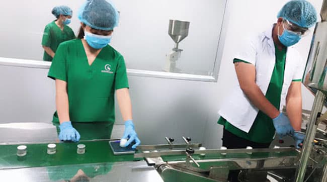 Dây chuyền gia công mỹ phẩm đạt tiêu chuẩn GMP trên thế giới