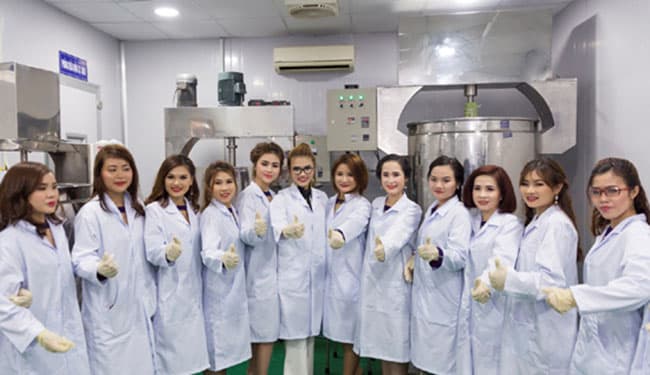 đội ngũ gia công mỹ phẩm của labcos có kinh nghiệm nhiều năm trong nghề