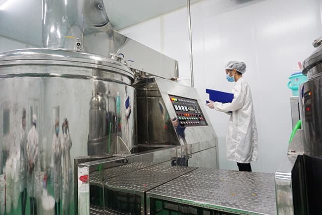 Xưởng gia công Labcos đạt chuẩn chất lượng GMP cùng các thiết bị tân tiến nhất.