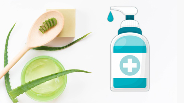 Cách làm nước rửa tay từ gel nha đam