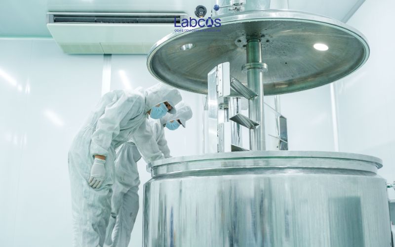 Nhà máy Labcos đạt chuẩn sản xuất được cấp phép bởi Bộ Y Tế