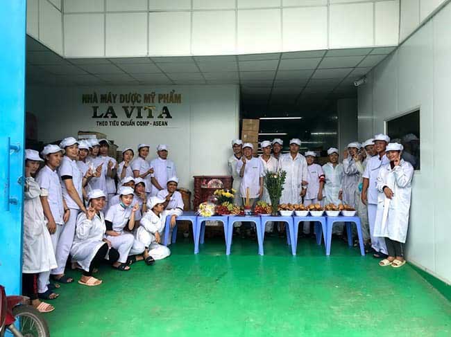 Nhà máy gia công và sản xuất mỹ phẩm quy mô, hiện đại.