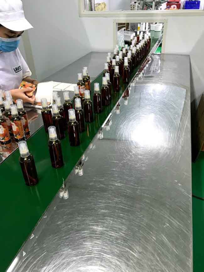Dây chuyền gia công mỹ phẩm hiện đại bậc nhất hiện nay.